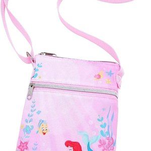NWT Disney Loungefly Crossbody Passport Little Mermaid Ariel